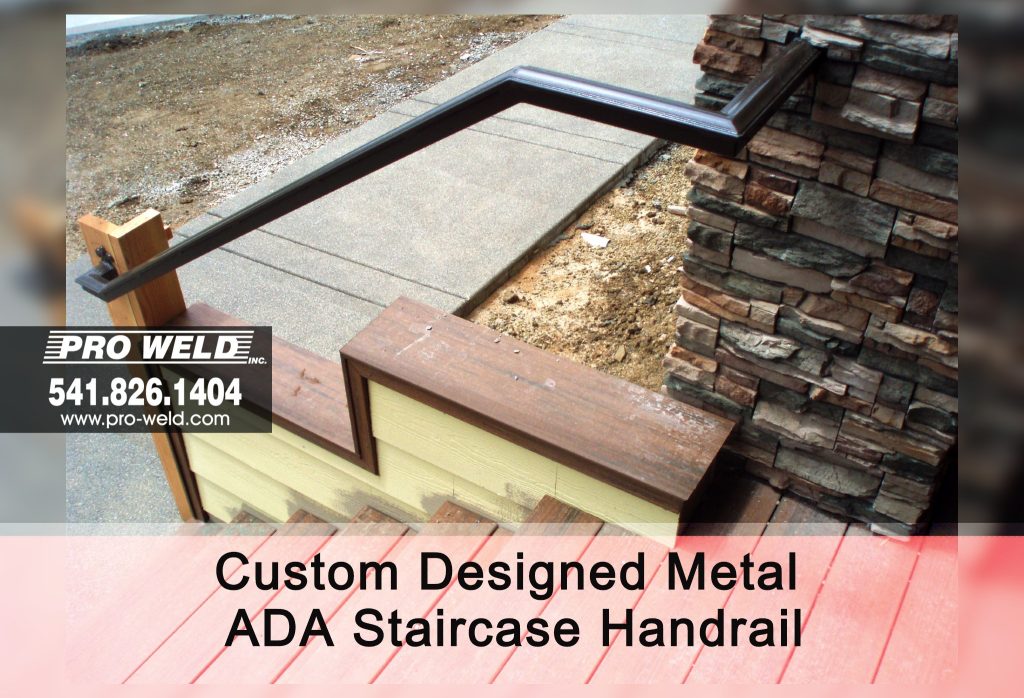 Steel Handrail Wall Mount by Pro Weld Welding