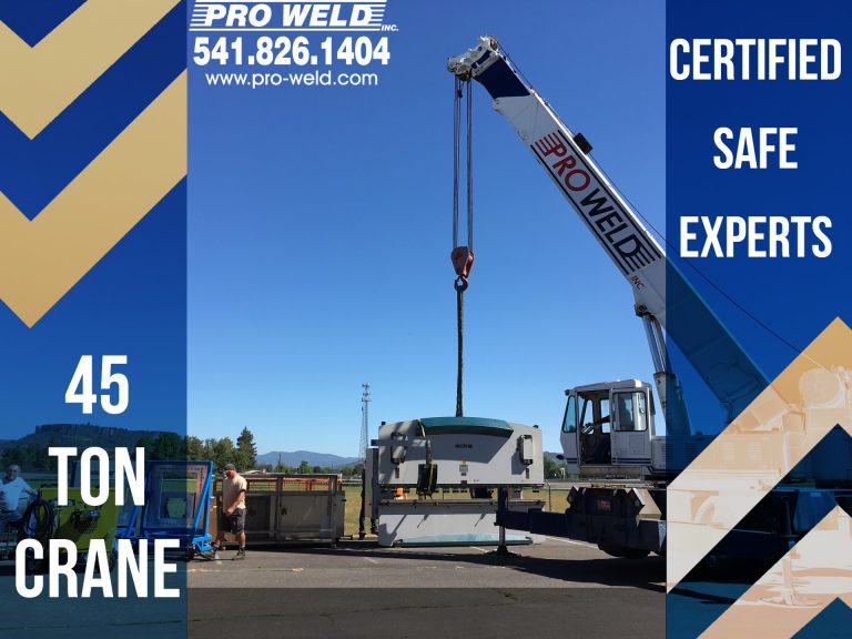 Pro Weld, Inc. ⌁ Certified Crane Rental Services &amp; Expert