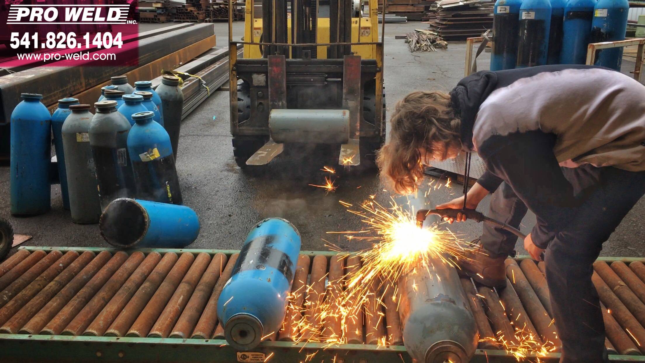 Pro Weld, Inc. ⌁ Pro Weld partners with College Dreams in welding shop