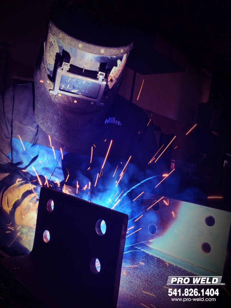 Welding at Pro Weld of Oregon by Gavin Frazier