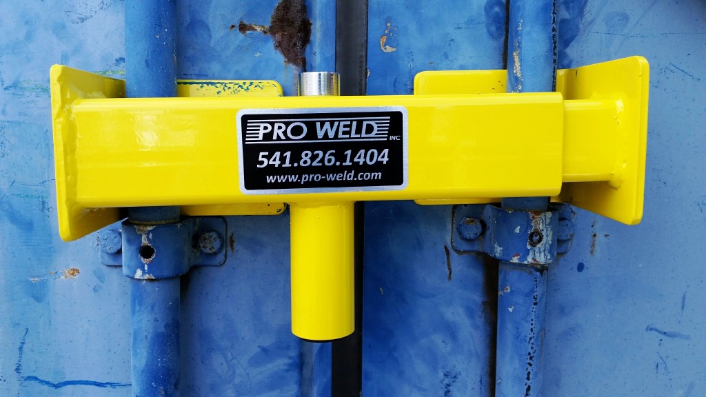 Pro Weld, Inc. ⌁ Heavy Duty Cargo Door Security Lock