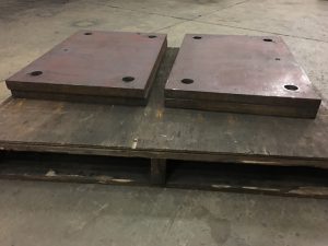 Mounting Pads for Steel Substation Structure